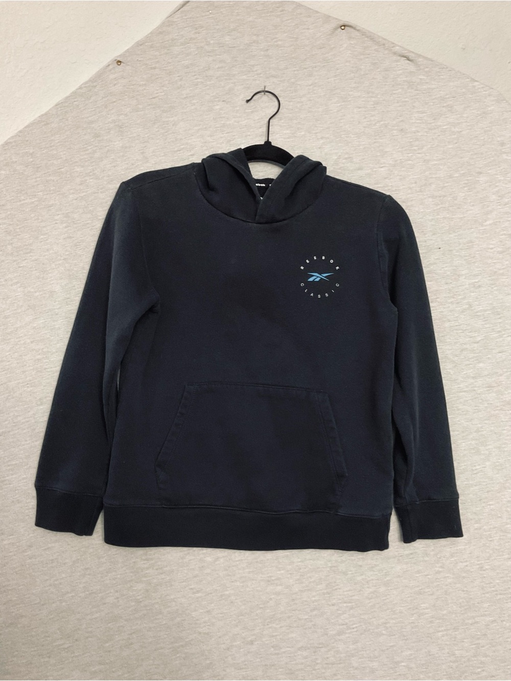 Reebok Kids Black Pullover Hoodie